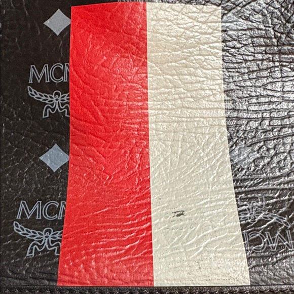 MCM Visetos Striped Princess Lion Laptop Bag - Picture 16 of 16